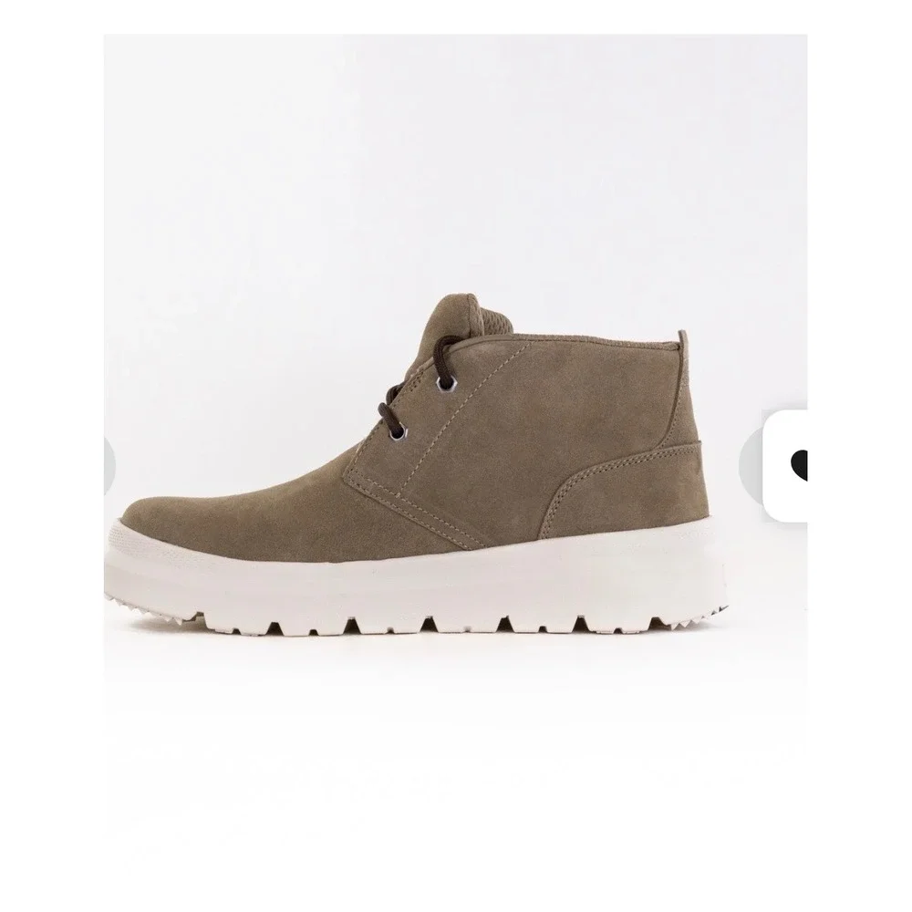 UGG Burleigh Chukka Boots Alp Suede Mens 13 Olive Green 1151773 New